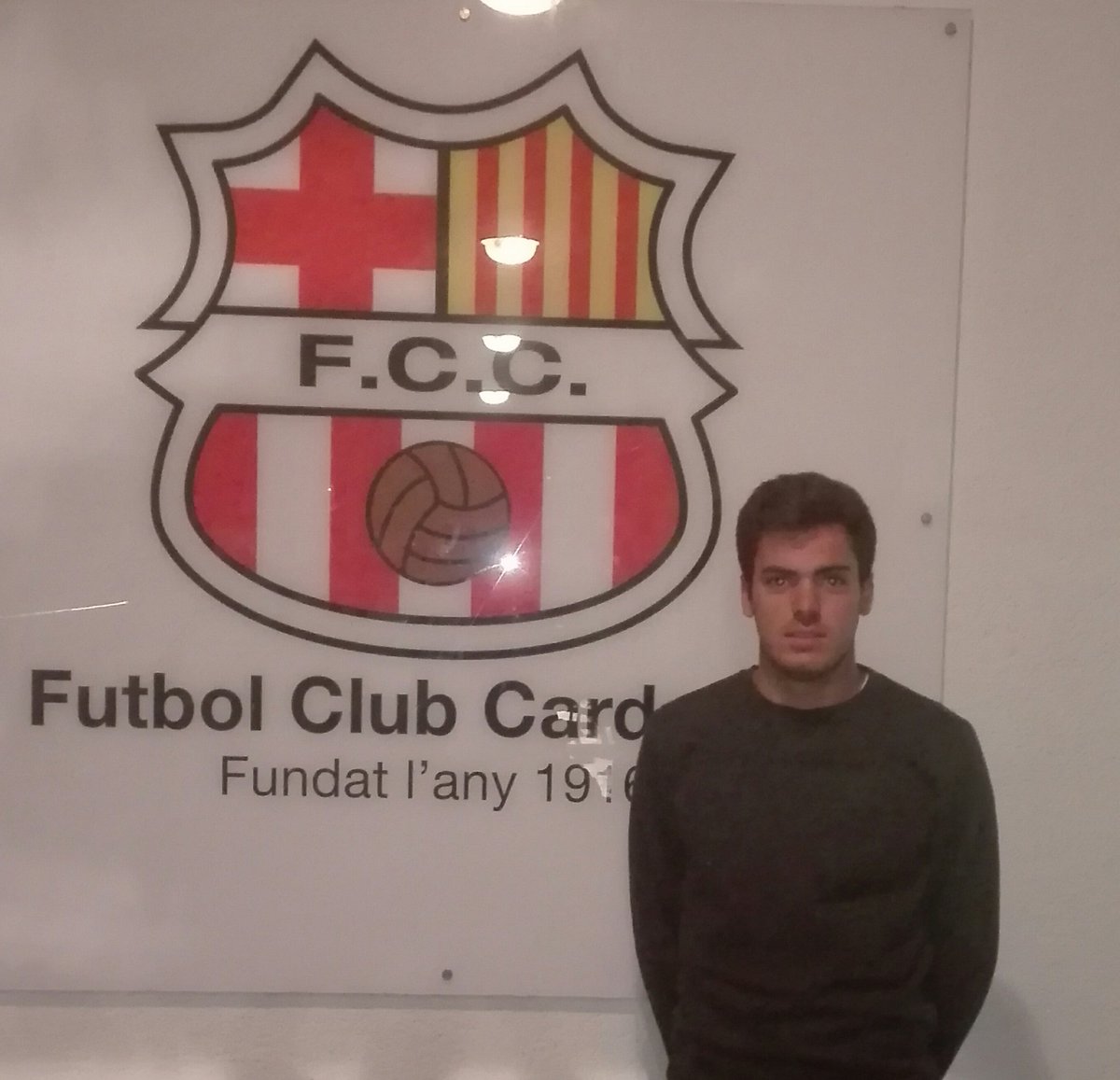 FCCardedeu's tweet image. ARA SI HO PODEM DIR...El Cardedeu es reforça amb el Jugador Alex Español, procedent del EC Granollers de 3a Divisió. Podrà debutar diumenge.