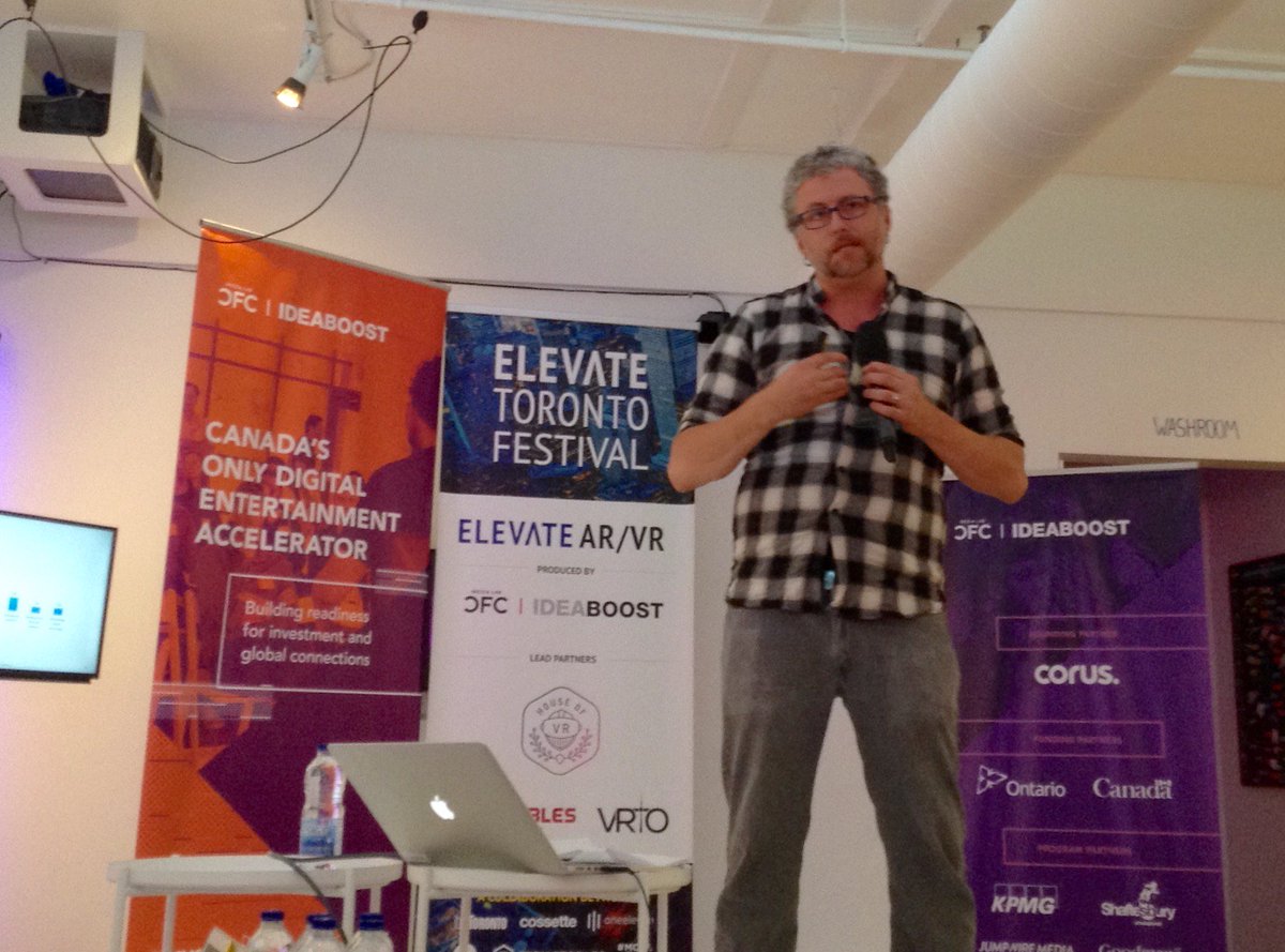cfcmedialab's tweet photo. Insights and data from the #PulseonVR study with Kristian Roberts of @NordicityGlobal. #ElevateTOFest https://t.co/oyMDgTsDRU