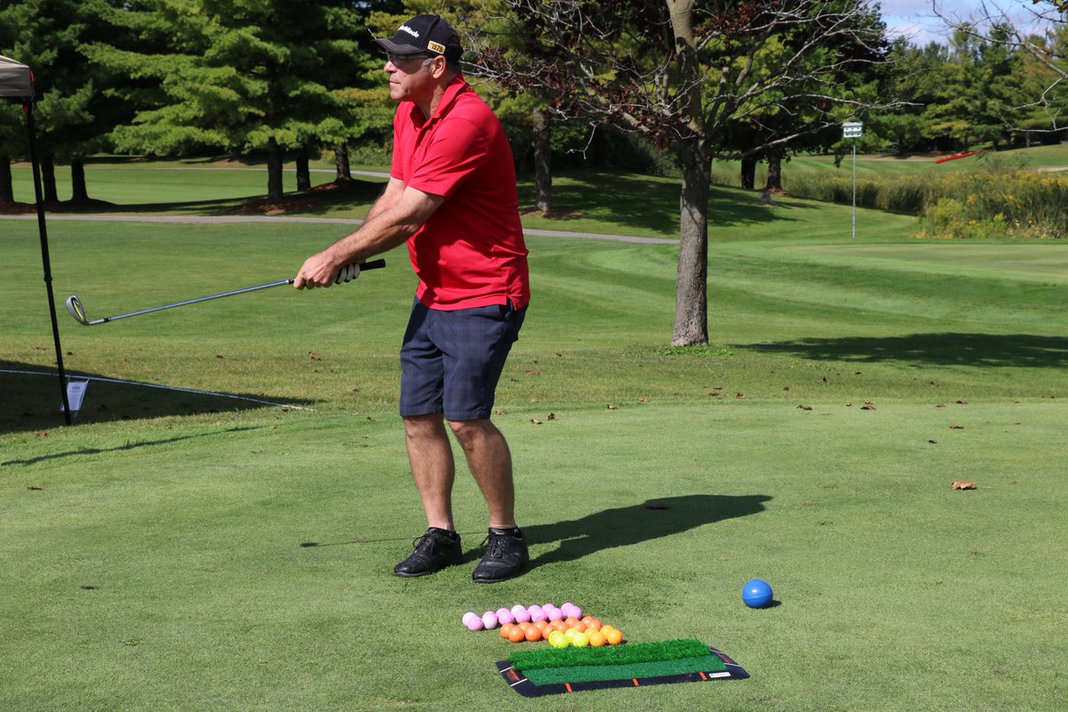 MillenniumMECC's tweet photo. It was a beautiful day at Deer Creek golf course in Ajax! #MakeEveryChipCount https://t.co/VCUArbu7vC