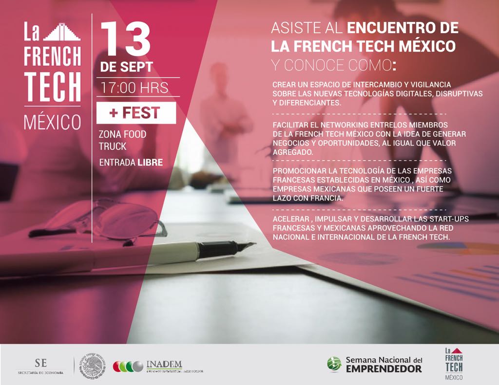 Hoy en la #SemanaDelEmprendedor en el Ecosistema de #FoodTrucks estarâ el encuentro de French Tech! No se lo pierdan!