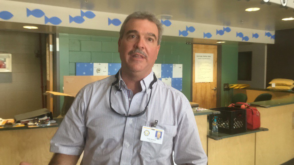 "We're especially worried about Able Elementary because it seems to have had the most damage." Todd Henson.