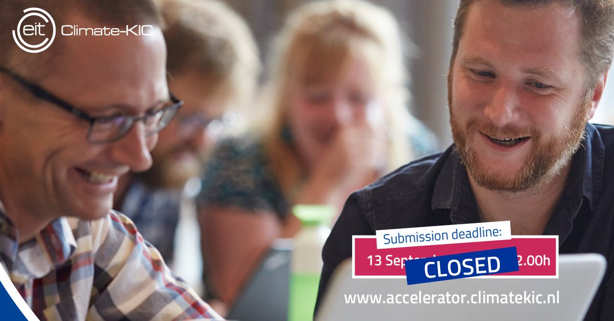 ClimateKIC_NL's tweet photo. Thanks for the stage 1 applications #CKAccelerator startups! Time to review the registrations. Who will make it to the bootcamp next week? https://t.co/HrKZToghSN
