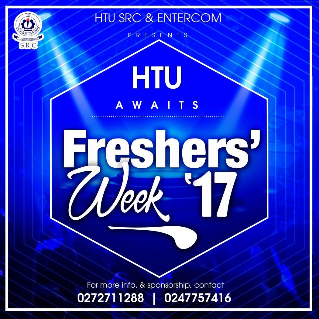 HTU_LIFEMAC's tweet photo. The #HTUSRC presents #FreshersWeek17 inside the #HTU campus. Call the numbers on the artwork for more info. #LIFEMACHTU #EventsInHo. #Ho https://t.co/yJ1H6hIIa9