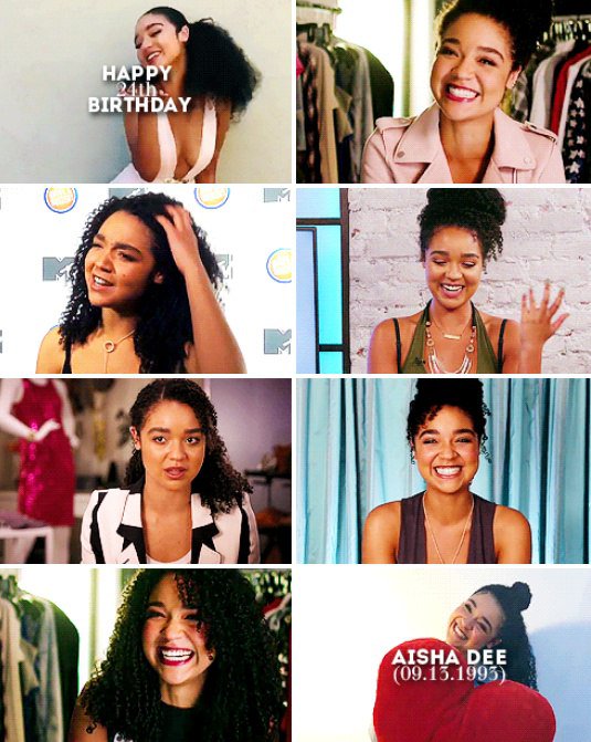 Happy birthday aisha dee (september 13, 1993)   