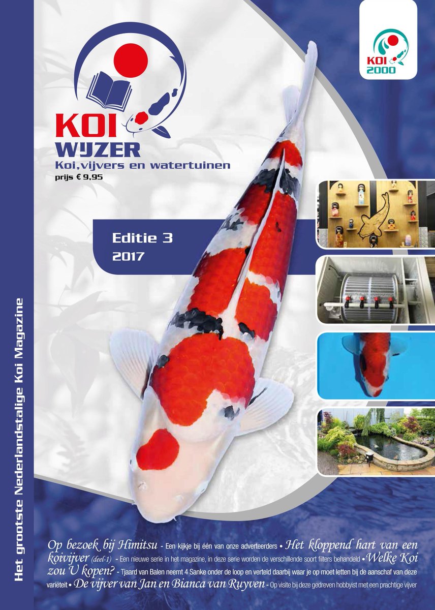KOI2000's tweet photo. Koi Wijzer 71 komt eraan! https://t.co/IZ6wHs1mWh #koi #nishikigoi #japan #karper https://t.co/9R9QZLVib2