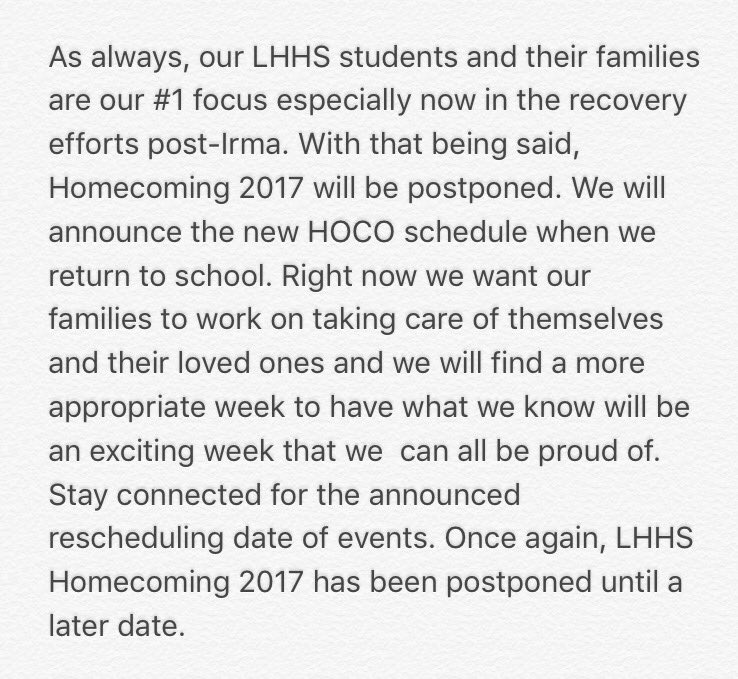 Homecoming Week 2017 rescheduled! <a href="/LHHSSGA/">Lake Howell SGA</a> <a href="/2019LHHS/">Class of 2019</a> <a href="/LHHS2018/">LHHS Class of 2018</a> <a href="/2020lhhs/">LHHS Class of 2020</a> <a href="/LHHS_Athletics/">Lake Howell Athletics</a> <a href="/LHBoysLax/">Silverhawk Lacrosse</a> <a href="/LHHSBasketball/">LH Boys Basketball</a> <a href="/Mike_Kotkin/">Michael Kotkin</a>