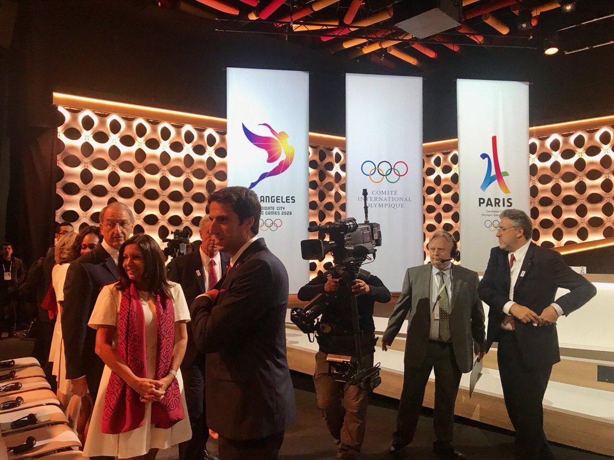 C'est le Jour J. Plus que quelques minutes avant le vote du CIO ! #Paris2024 #IOCSession #LIMA