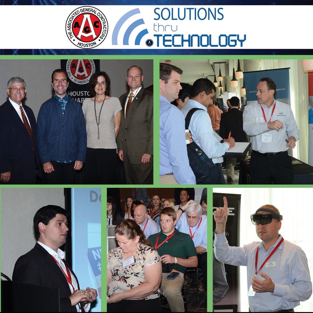 AGCHouston's tweet photo. Join us at #AGCTech. 2016 was a success. 2017 has more breakouts, exhibitors, students, meals, &amp; more opps to grow through tech! #tbt #more https://t.co/0WTWZzFg4g