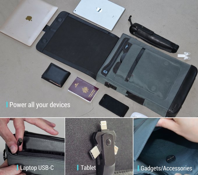 backercamp's tweet photo. Losing a precious charge at the wrong moment can make or break a day! 🔋@moovybag https://t.co/OWHiYQwnmO #kickstarter https://t.co/BMmYGS7cc2
