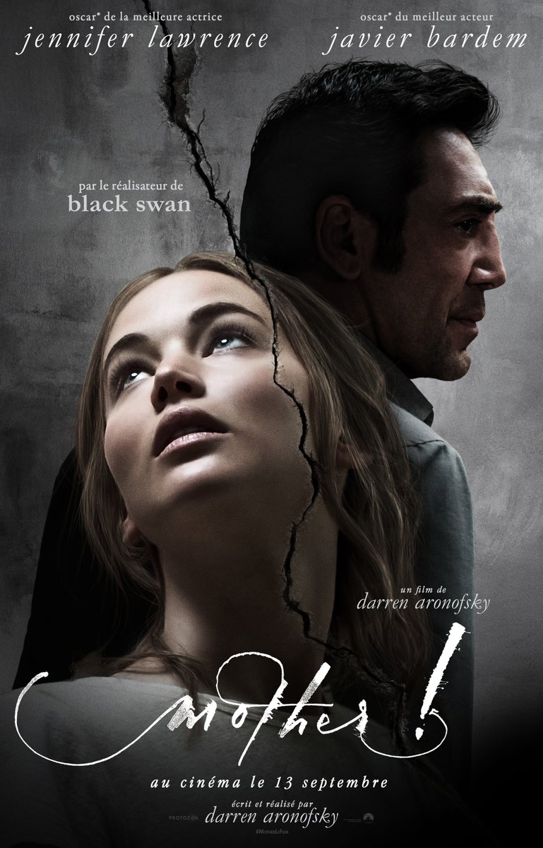 LawrenceFansCOM's tweet photo. #MotherleFilm est sorti aujourd'hui dans nos salles, qui est allé le voir ? https://t.co/W75H76E1Jh