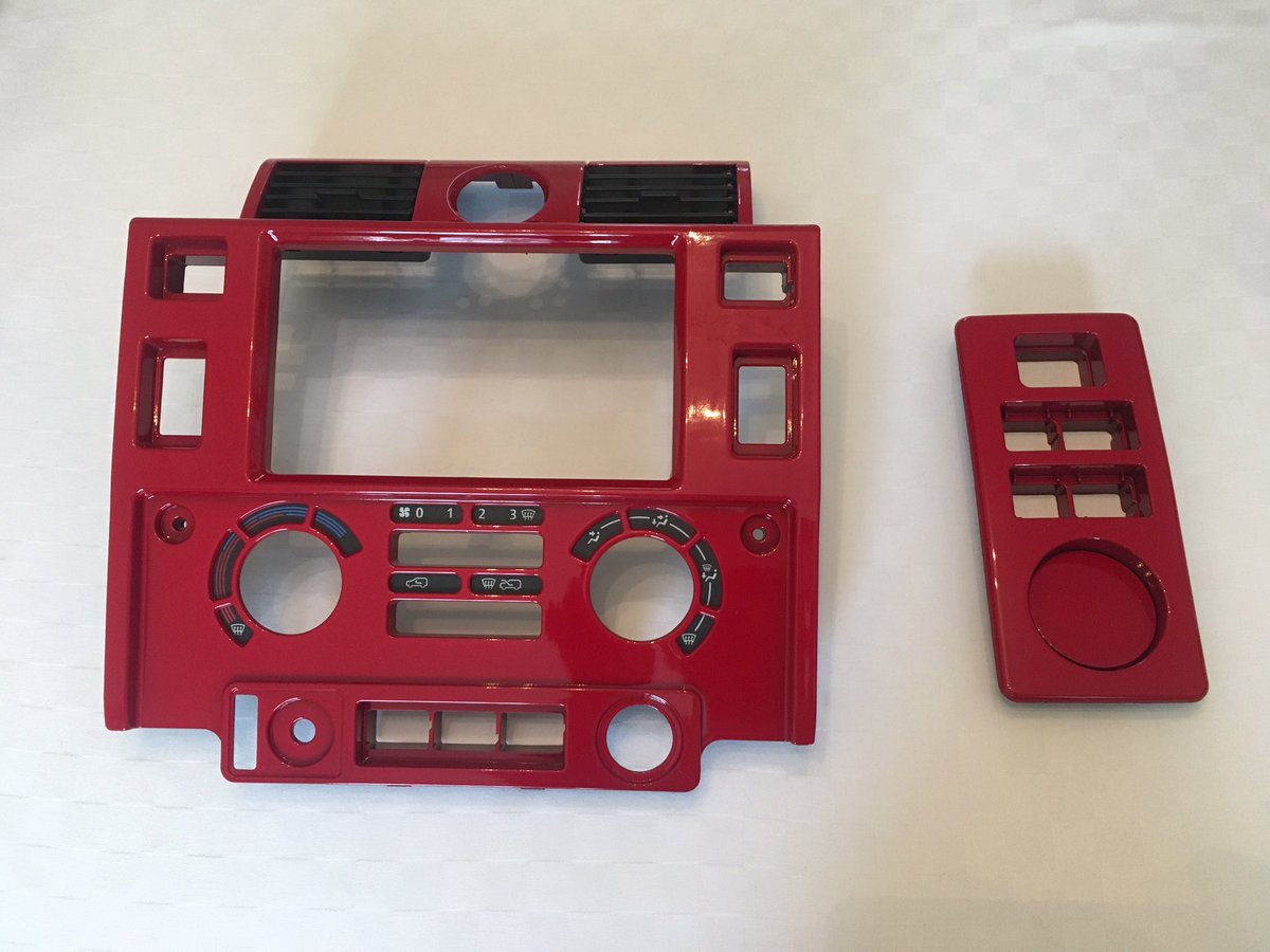 Defenderupgrade's tweet image. Double din fascias available in colour options we now have the available colours
No cutting + movable vents Visit defenderupgrades.co.uk