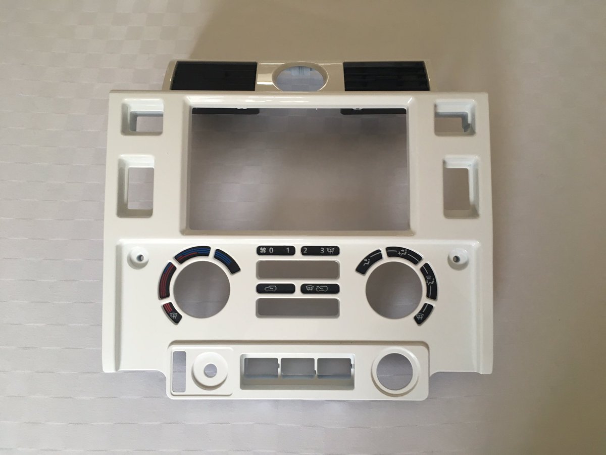 Defenderupgrade's tweet image. Double din fascias available in colour options we now have the available colours
No cutting + movable vents Visit defenderupgrades.co.uk