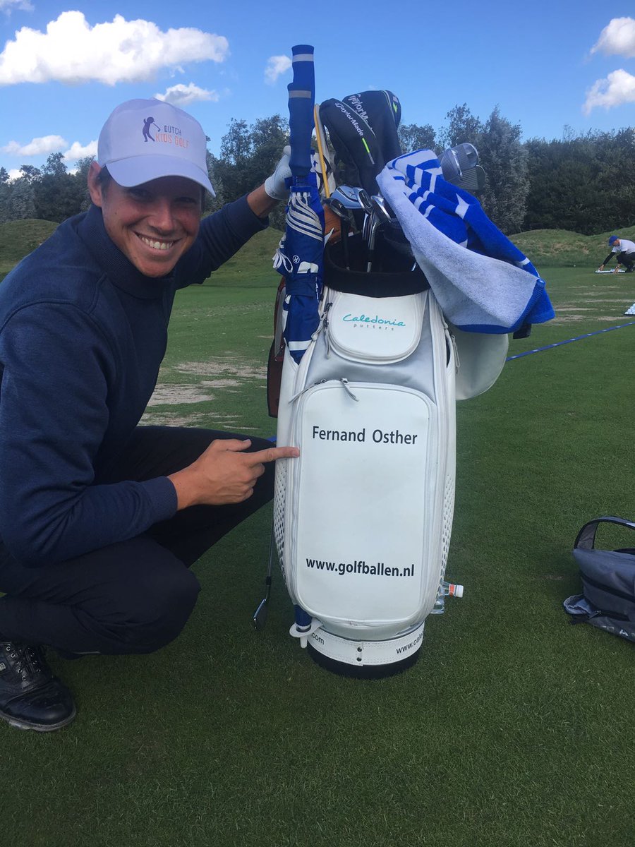 Ready for the KLM Open. Tomorrow start 14.35 tee 1. Game on!