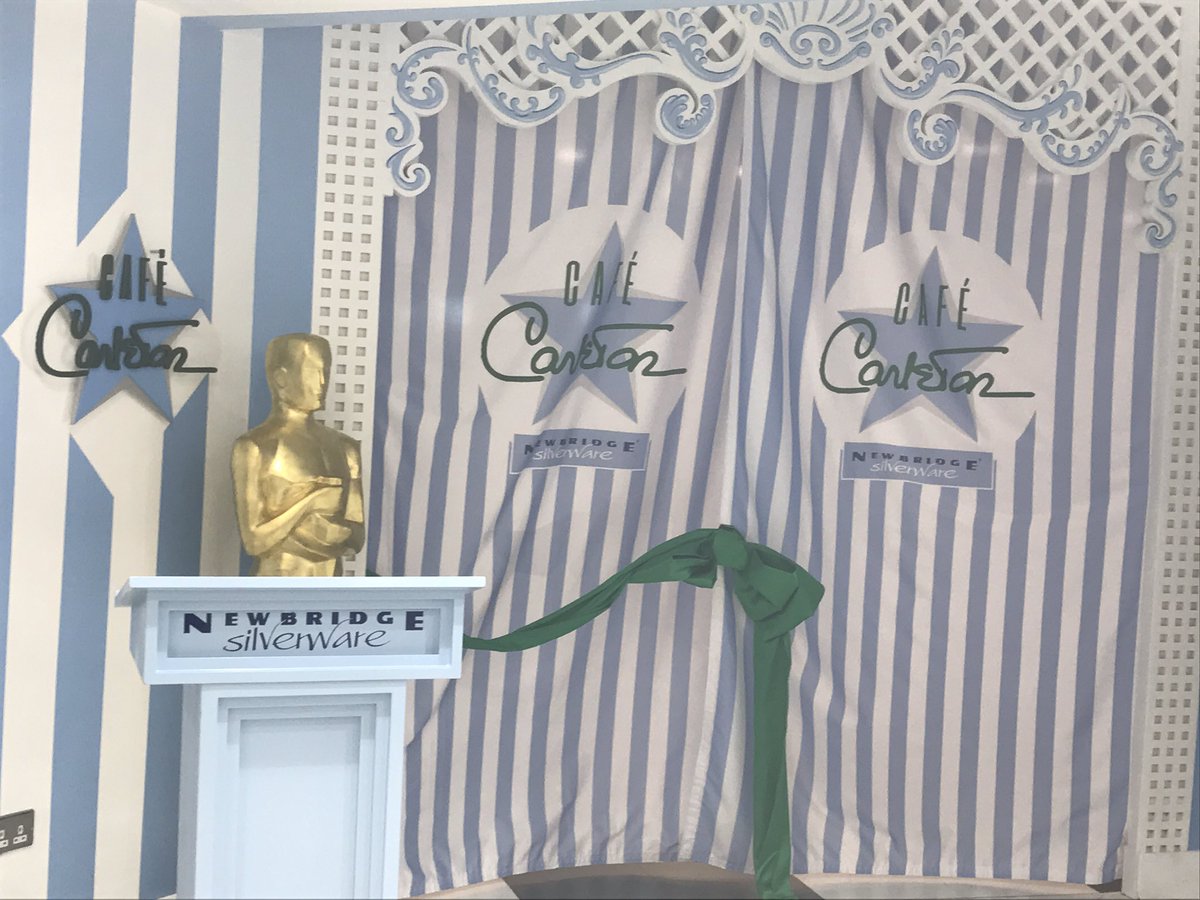 jules_mahon's tweet photo. Excited for the big reveal @newbridgesilver #CafeCarleton designed by @carletonvarney 😍 https://t.co/Pr9ZgXmU8Z