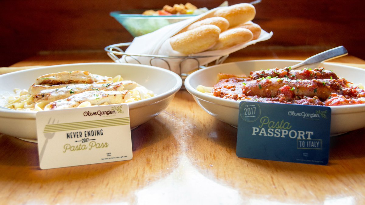 Olive Garden Offers Italy Trip With Pasta Passes Baaz