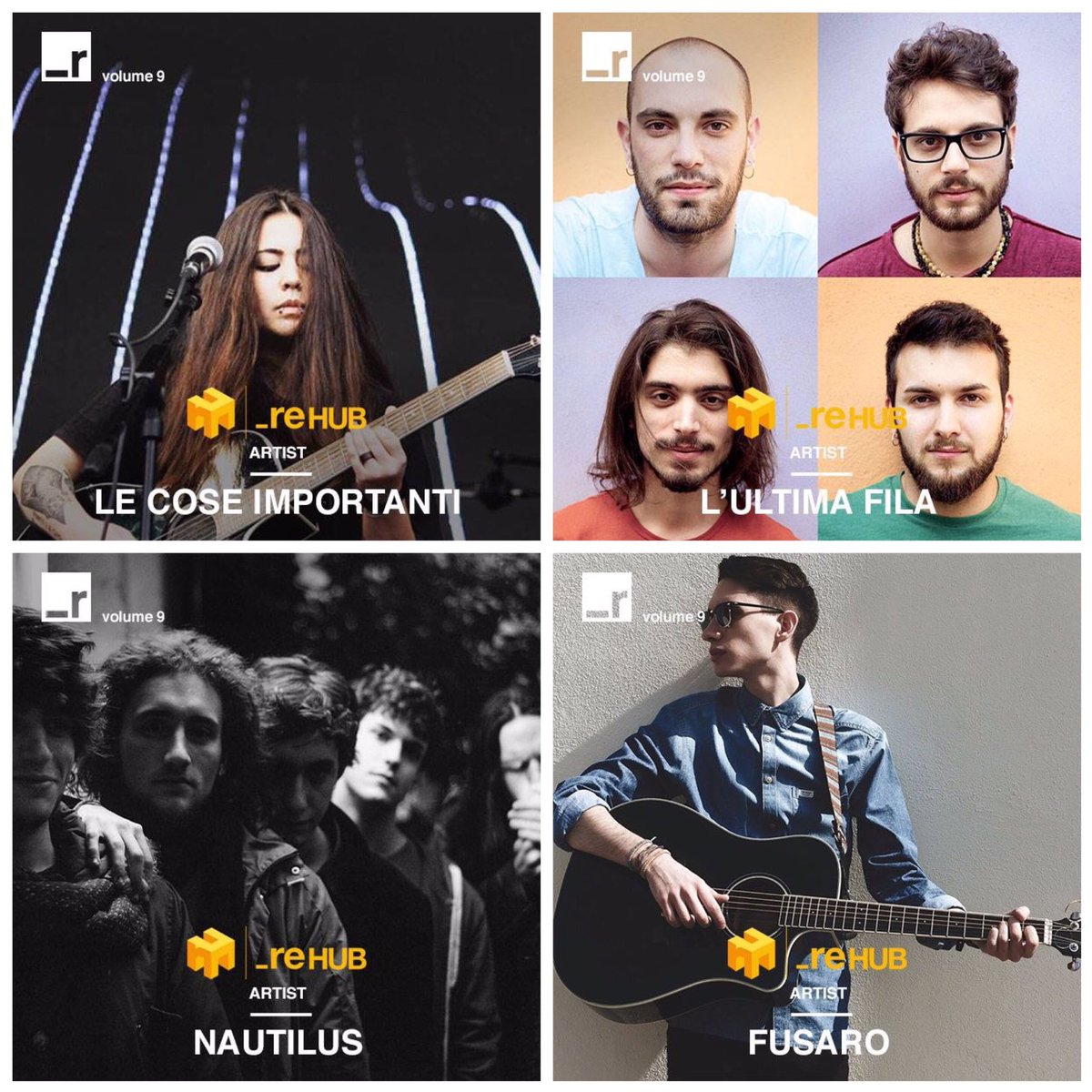_resetfestival's tweet photo. Ecco i 4 Progetti Artistici selezionati per reHUB di #reset2017. Lavoreranno alla produzione di un brano con @alebavo e un autore affermato. https://t.co/dXKJTsa76k