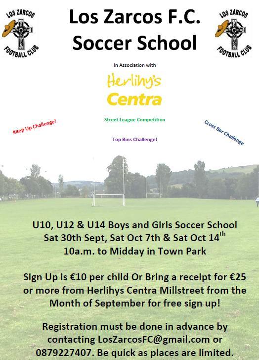 Los Zarcos Soccer School millstreet.ie/blog/2017/09/1…