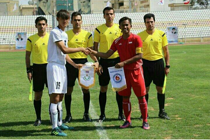 KEMENPORA_RI's tweet photo. Timnas Pelajar U-18 kalahkan Korea Selatan 2-1 di Stadion Hafezieh, Shiraz, Iran, Selasa 12 Sep 2017. https://t.co/wRlajxipSC