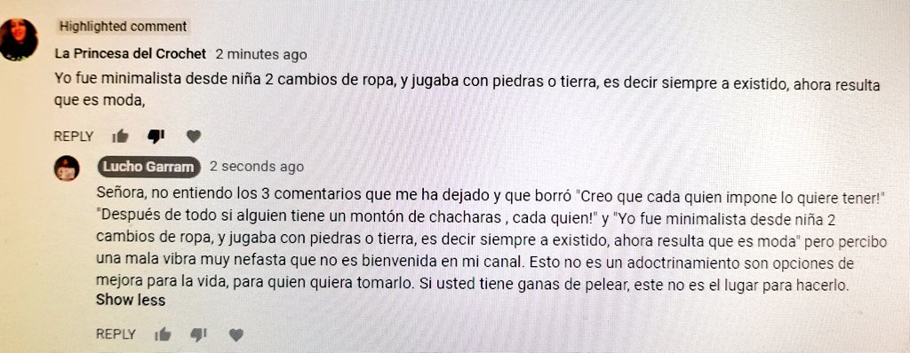 LuchoGarram's tweet photo. Hay gente que solo estรก buscando pelear a lo pendejo... pero ยฟen youtube? #getsomedick https://t.co/uLm7etqBKx