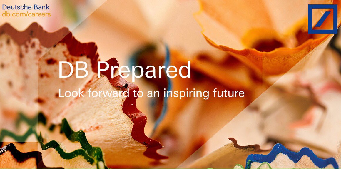 Have a couple of intern/job interviews lined up and have no idea how to start?
Sign up to Deutsche's online Q&amp;A :
db.com/careers/en/gra…