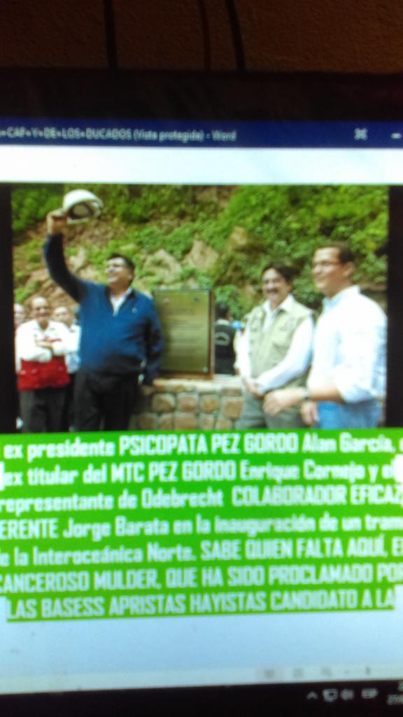 RosaurapcE's tweet photo. Cuando de jactaba de sus grandes obras, perdón. SUS GRANDES COIMAS. corruptos,quienes serán sus TESTAFERROS https://t.co/10vYo2AEHk