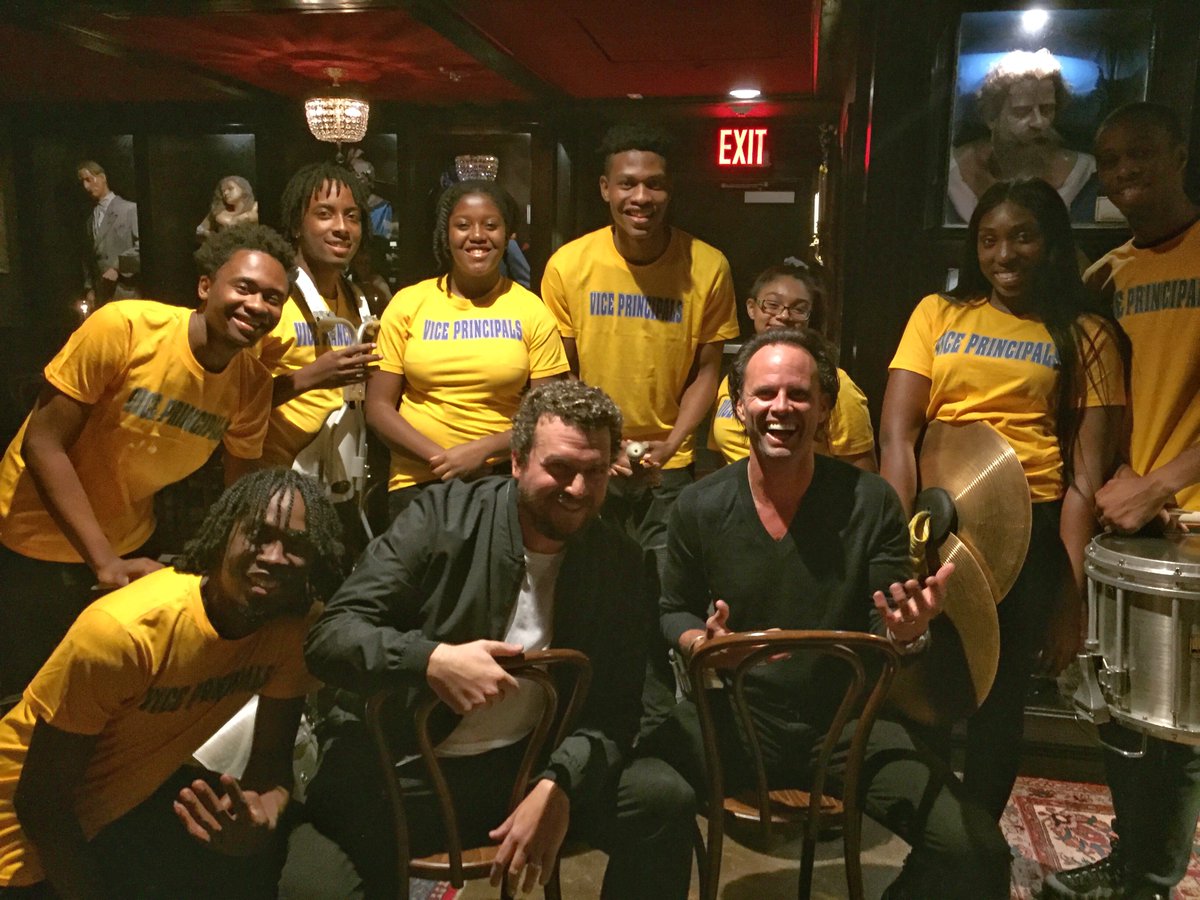 HBOPR's tweet photo. Thanks @bklyn_express for joining us last night at @AlamoNYC for a #VicePrincipalsHBO screening &amp; panel with Danny McBride &amp; Walton Goggins. https://t.co/8L1lFkc3Iw