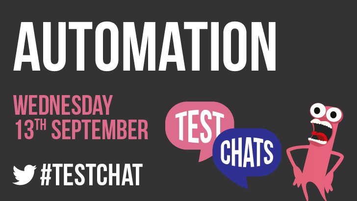 testingclub's tweet image. The #TestChat on Automation will kick off at 8pm! Definitely recommend registering beforehand buff.ly/2vhrg0K #softwaretesting