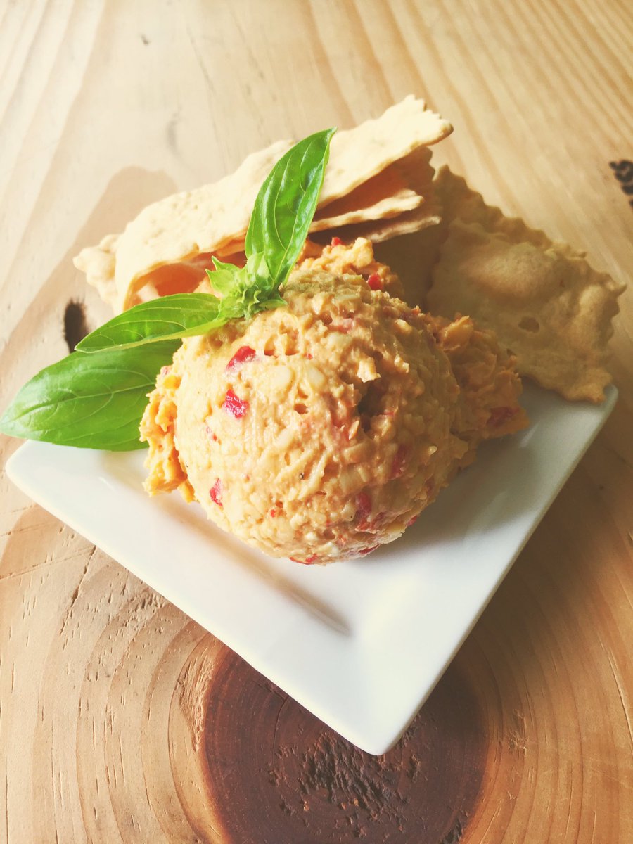 Just mixed up our second official batch of pimiento cheese! We'll have it in the shop this weekend until it runs out. Thu-Sun 11-5.