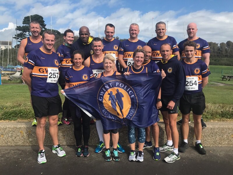 ACCRKirk's tweet photo. Well done @gwentpolice running section, 17 members competing in Hampshire in the PSUk 10 miler. Top effort 🏆👍👏 https://t.co/r5Svs4XVSA