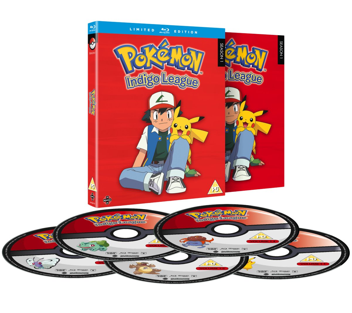 Preços baixos em Pokémon (TV Series) Box de DVDs e discos Blu-Ray