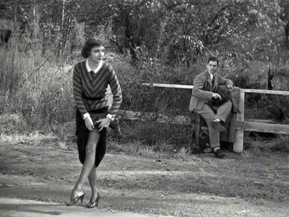 I'll stop a car, and I won't use my thumb! -Claudette Colbert as Ellie in It Happened One Night :)