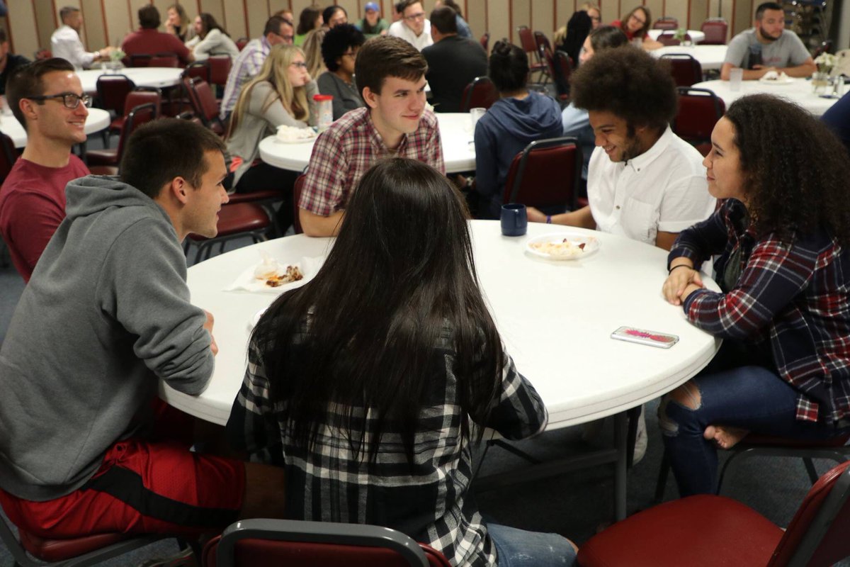 A great discussion (and great food--thank you, Hackett Hot Wings!) at our first Mosaic Lunch of the semester. occ.edu/mosaiclunch