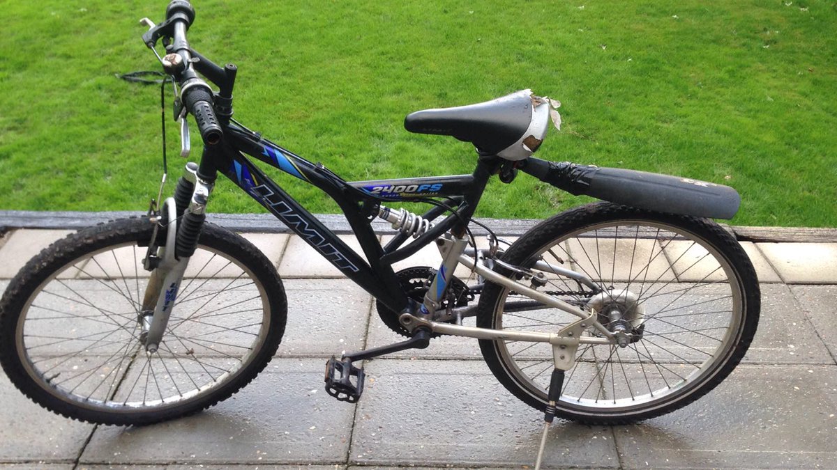 Vandaag is deze fiets gevonden in de Vlist in Haastrecht. Wie herkent de fiets? Graag reactie in pb. @Pol_Krwrd