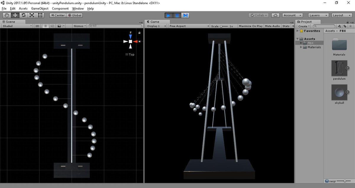 DaftDroid's tweet photo. Mathematical beauty
#indiedev #madewithunity #simulation #realtime #3danimation #WIP #StayTuned #kinetic #3Dmotion #pendulumWave #unity3d https://t.co/WM6jfKFYJo