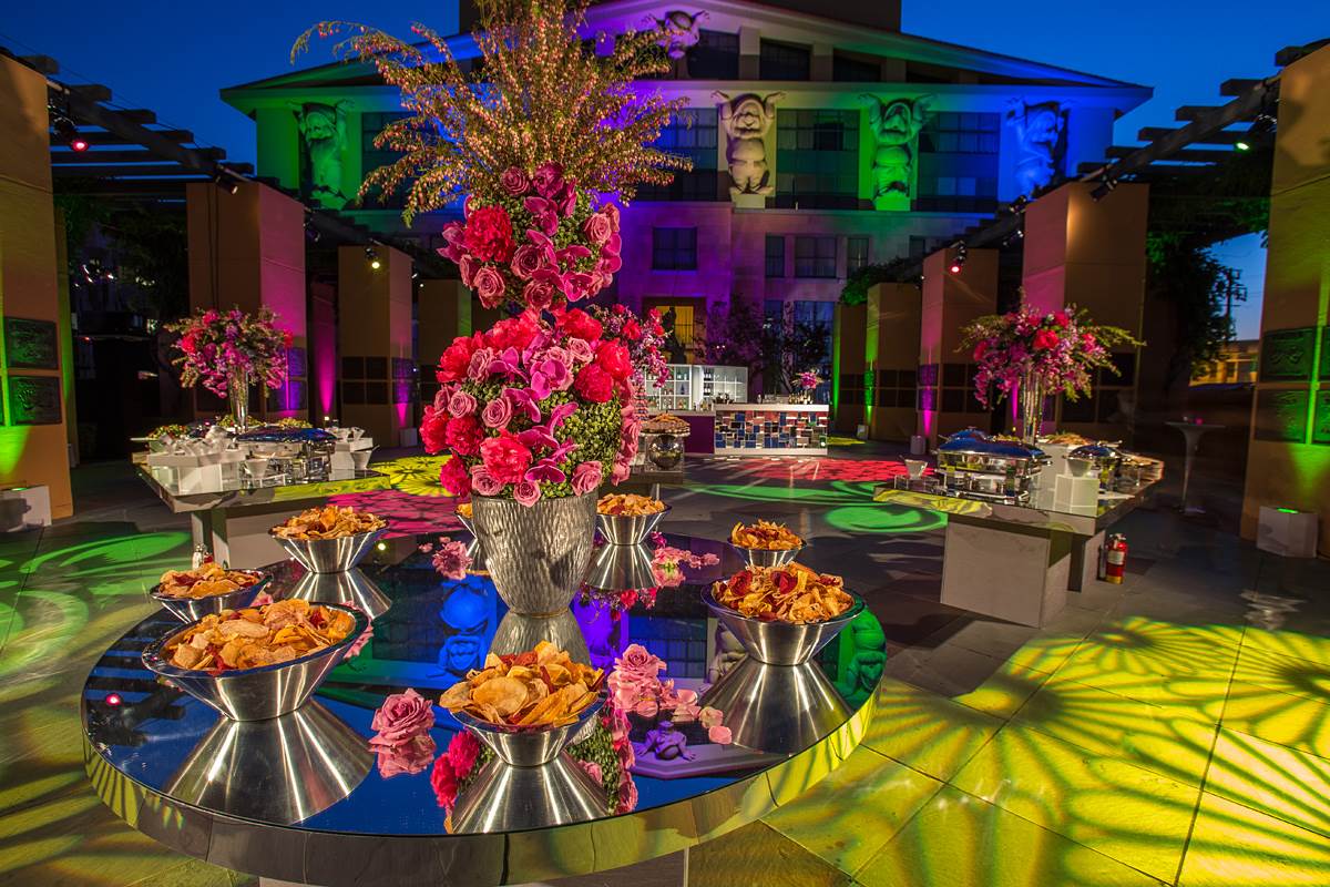 rheventgroup's tweet photo. Celebrating a #WaltDisney Wednesday with color, texture and lighting!
#eventprofs #disneymediadistribution https://t.co/9a6AiHSVFK