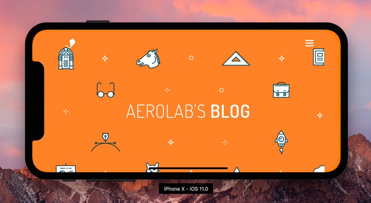 aerolab's tweet photo. A cool fix for those bars on the #iPhoneX on landscape π
<body style="background-color:#ff7b00 ; / Or any other color you like/"> https://t.co/S8o8kJLXHv