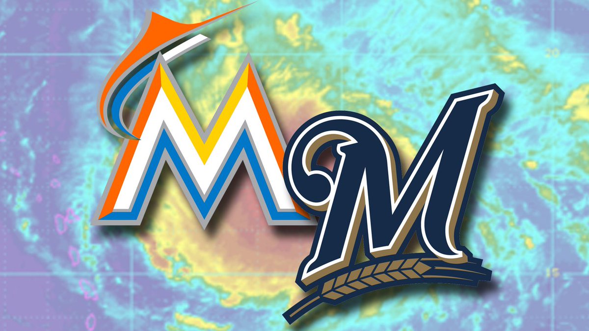 Three-game series between @Marlins & @Brewers moved to Milwaukee due to #Irma bit.ly/2h2ufVJ?utm_me… https://t.co/POibAMFLj3