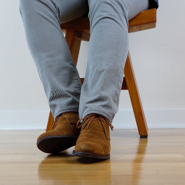 StyleWithJosh's tweet image. Unlined suede is one of the most comfortable things you can lace on. The Hayle from #crockettandjones #mensfashion #menshoes