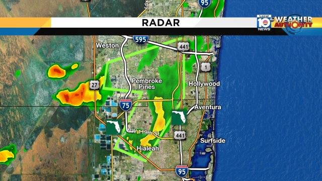 The t'storm that prompted a flood advisory for parts of Broward and Miami-Dade counties is starting to diminish. https://t.co/AFqAAJL03o