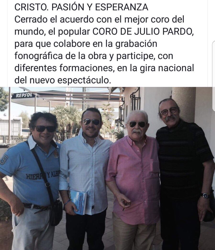 Coro_JulioPardo's tweet photo. Nuevo proyecto, nueva ilusión y como siempre agradecido por contar con nosotros @cantoresdehisp @CANTORHISPALIS https://t.co/ZYNbiqoe3p