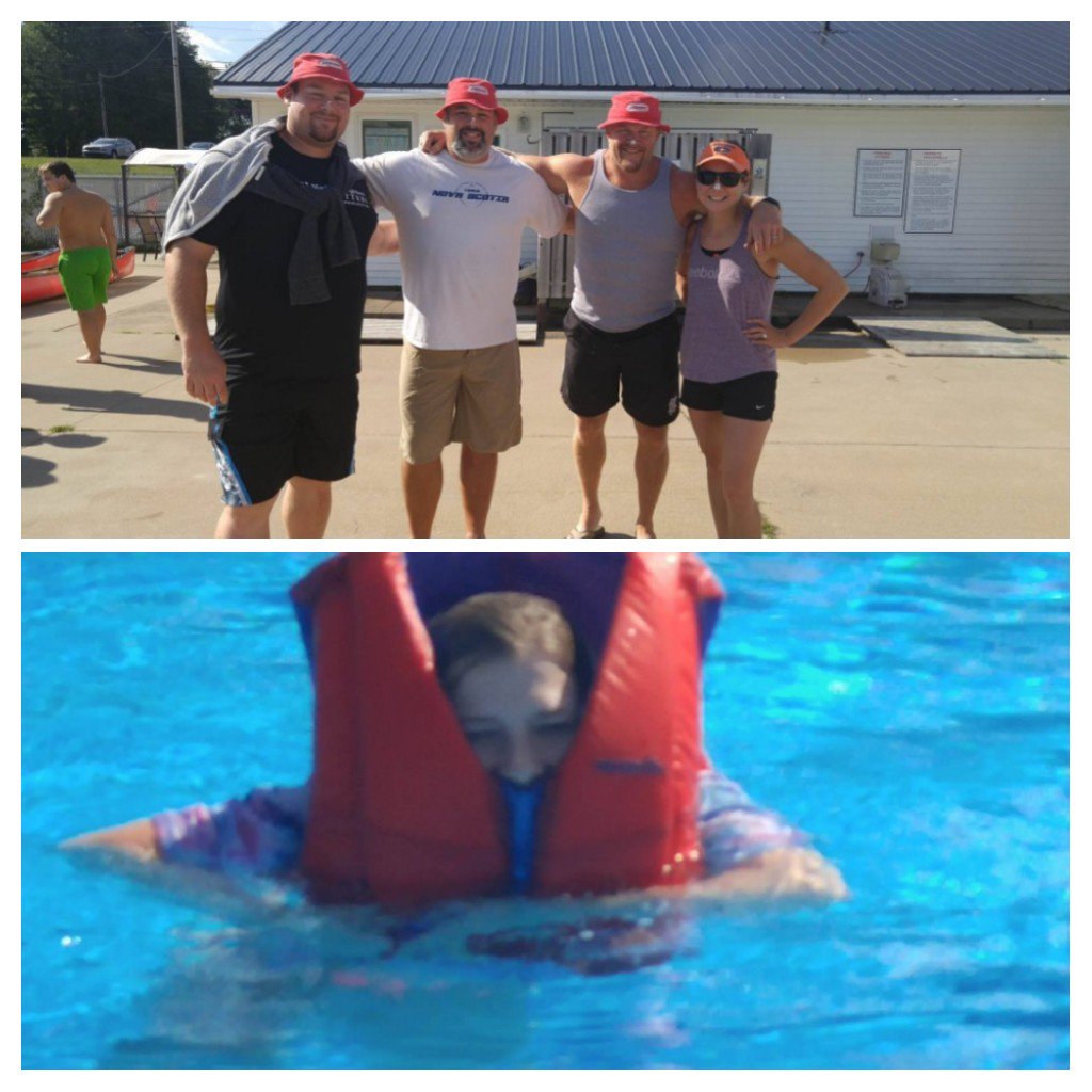 LecMles2015's tweet photo. Swim test in preparation of Keji Backcountry Loop. Fun had by all! #SkillDevolopment #ConfidenceBuilder    #HowNotToWearYourPFD https://t.co/wqCJ4yJud3