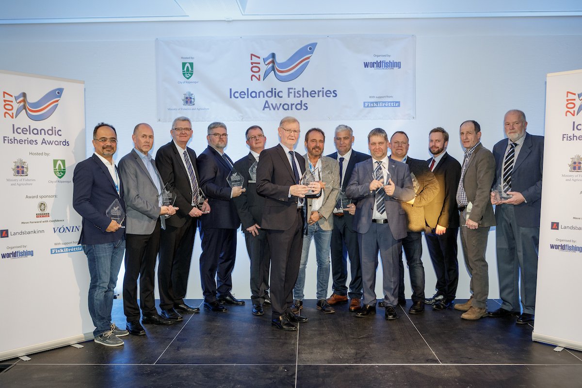Icefish_IS's tweet photo. Íslensku sjávarútvegsverðlaunin 2017 voru veitt í Gerðarsafni í kvöld. #icefish #icefish17 @IcefishE @icefishevent https://t.co/0WKS3UVSNx