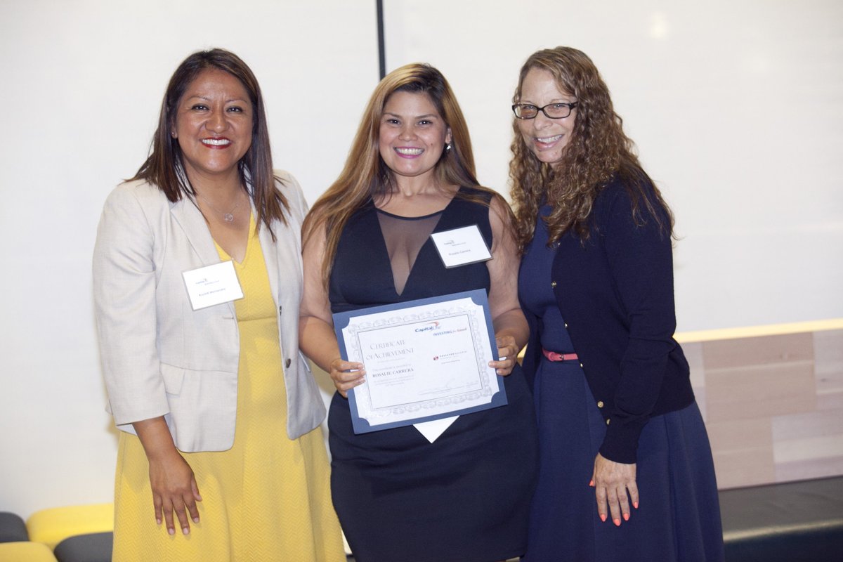 DFSWest's tweet photo. We're still celebrating our first cohort of Financial Education graduates! Thank you @CapitalOne for leading the program here in LA! https://t.co/IeMHoXKFzh