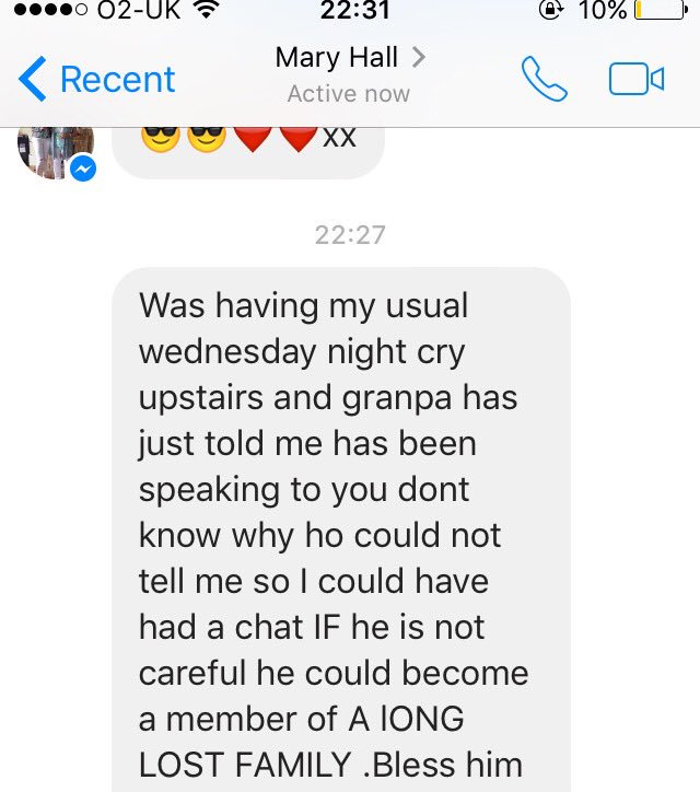 CharlotteHallx's tweet photo. When your grandma misses your call because of #longlostfamily... https://t.co/xDvSuFIp4y