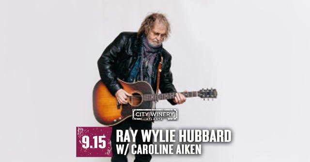 PonceCityMarket's tweet photo. Add a bluesy soundtrack to your Friday night w/ a performance from Ray Wylie Hubbard this Fri, 8pm, @CityWineryATL. https://t.co/XBIjgvubA6 https://t.co/BFrGipq21c