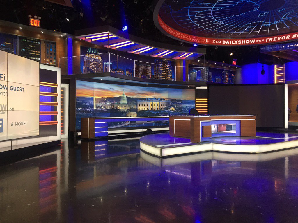 Front row <a href="/TheDailyShow/">The Daily Show</a> with Trevor Noah. Still pinching myself!
