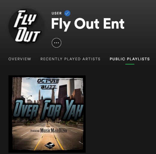 FlyOutEnt's tweet image. It's Official We Are Now Verified @Spotify 😎 #FlyOutEnt goo.gl/Lg8G9y