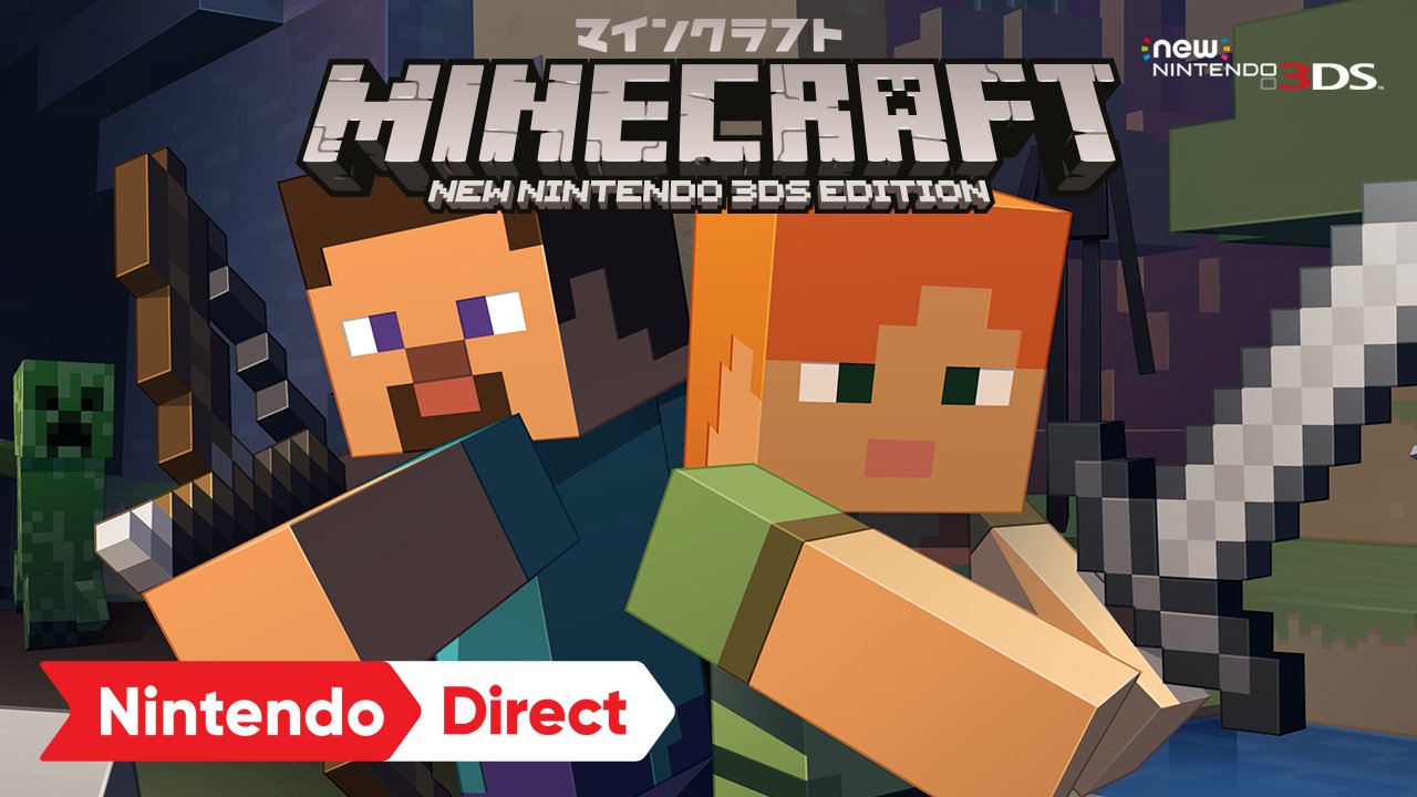 任天堂株式会社 今度はnewニンテンドー3dsでサバイバル生活 Minecraft New Nintendo 3ds Edition 本日からニンテンドーeショップで配信開始 パッケージ版も後日発売予定 Nintendodirectjp T Co Hhikvv5roy T Co T70bbwdybd