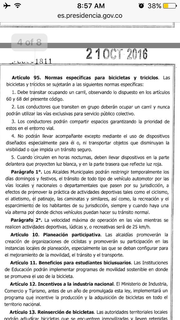 NoFilaLaCalera's tweet photo. @Bogota @EnriquePenalosa @EnriquePenalosa Aquí le dejo este detalle. Está violando la ley y lo sabe. https://t.co/Hz89ItocOk