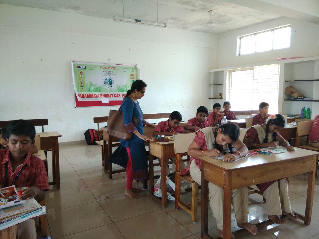 BPCLMangaluru's tweet image. #saksham2017  competitions at Amritha Bharathi Vidhya Kendra, Hebri @BPCLLPG @pcraindia  @NatekarRajoo @Sureshnair_BPCL  @pradeepnairBPCL